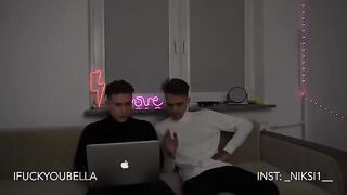 Two whores are having fun with their new friends in this steamy homemade scene