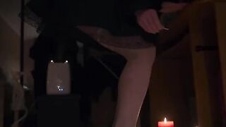 White stockings footjob and much cum, a popular search term for foot fetish enthusiasts