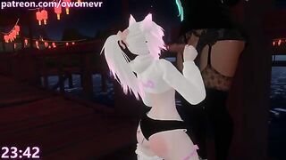 We edged each other and came into the New Year in a steamy VRchat ERG session