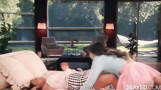 Best friend Jennie taught naughty Lulu to relax and get intimate