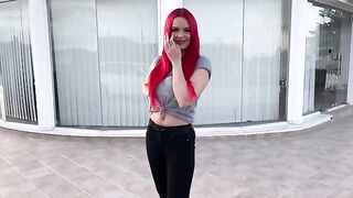 Public spontaneity! User Anton recognized and fucked me outdoors