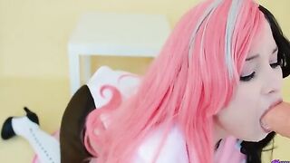 Neopoleon RWBY gets her pussy railed after sucking a cock