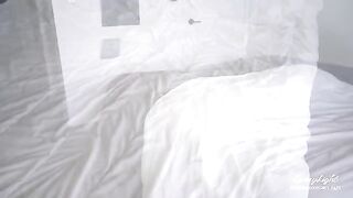 Step son catches step mom masturbating with a sex doll