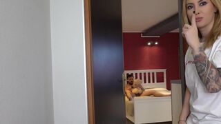 He ruined the birthday surprise and fucked the gift from SexDollCenter