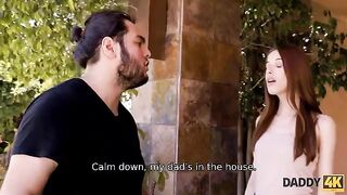 A girl forgets about her boyfriend when she’s with a mature man