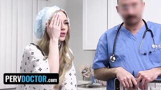 The religious teen Emma Starletto gets medical help after intense action