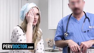 The religious teen Emma Starletto gets medical help after intense action