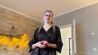 Stepmom seduced her stepson to fuck her in a taboo encounter