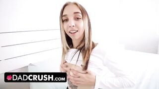 Cute teen Breezy Bri wants her stepdad to satisfy her sexual cravings