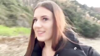 Girl was blowing guy on the beach, their friends spotted them. That's not a sin