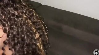 Ebony pornstar Mone Divine rides Lil D’s cock