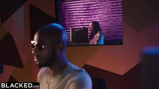 Keisha’s big tits make sweet music with Anton’s cock