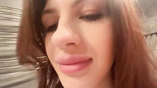 A cute 18-year-old girl receives a big dick as a present for her birthday