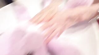 A cute 18-year-old girl receives a big dick as a present for her birthday