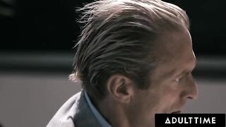 Professor fucks his former student Vanessa Vega hard in the classroom for extreme deepthroat action