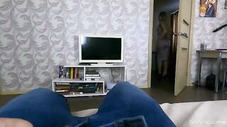 A hot stepmom gets creampied by her stepson in a taboo encounter