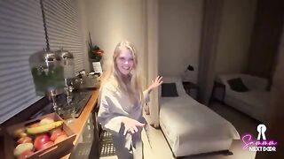 The happy end of a massage in a special setting - SammmNextDoor Date Night #14