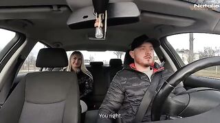 The luckiest taxi driver ever with steamy encounters