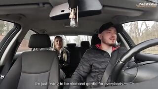 The luckiest taxi driver ever with steamy encounters