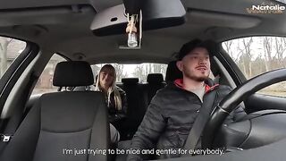 The luckiest taxi driver ever with steamy encounters