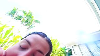 The prank of a rescuer's girlfriend, thanking him with a big dick