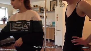 I shot a challenge with my stepbrother for Tik-Tok, and it got wild