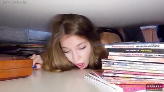 A stepbrother and a stepsister got bored and played a little