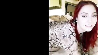Redhead hottie Arietta gets her pussy railed by BBC-loving dude