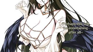 Overlord Albedo’s edge play and femdom action in a JOI challenge