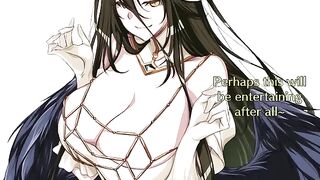 Overlord Albedo’s edge play and femdom action in a JOI challenge