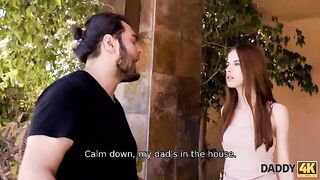 A girl seduces her boyfriend’s dad, tired of his ego and immaturity
