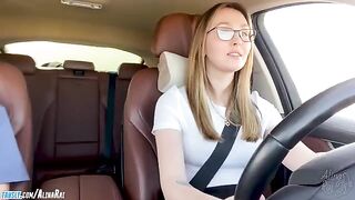 The more, the better: a hot stepmom gets wild in the car