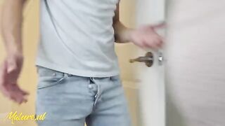 A stepmom caught her stepson spying on her and let him get close in return