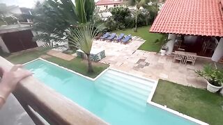 Sex on the beach with a stranger, hard and deep