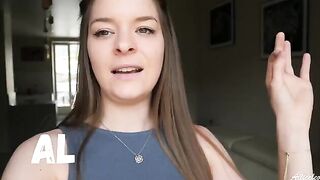WIN a FREE private LIVE! Quickie against the sink with the soft rays of the sun