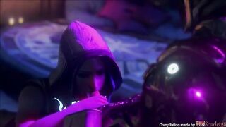 Complete Borderlands Animated porn with RedScarlet28’s signature style