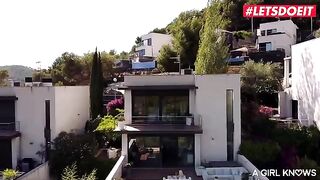 Hot morning lesbian sex with stunning beauties Lena Love and Arteya