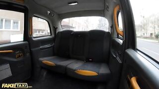 The fake taxi driver fucked the hot teen Jenny Doll hard