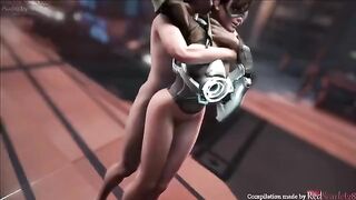 Overwatch Tracer 2021 compilation with sound - RedScarlet28's hottest work