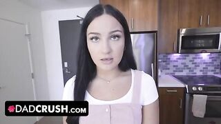 Pervert stepdad takes his stepdaughter Mila Monet for a spin