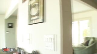 Hot international star Nina Hartley enjoys rough sex with a young guy