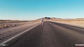 Skateboarder Freya Parker gets her pussy smashed hard