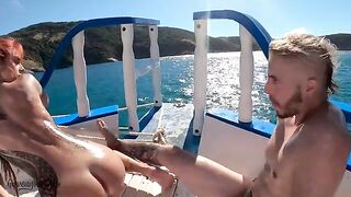 Brazilians are crazy, even on a boat they like to fuck