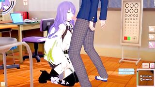 Hentai game Koikatsu! featuring big tits Moona Hoshinova