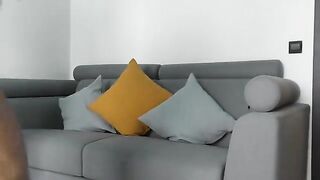 A neighbor's wife has sex with a guy and stretches his dick