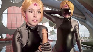 Atomic Sister gets her pussy atomically smashed