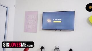 Step brother consoles his sis Harlow West after a break up full movie