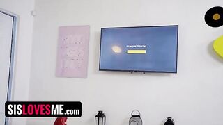 Step brother consoles his sis Harlow West after a break up full movie