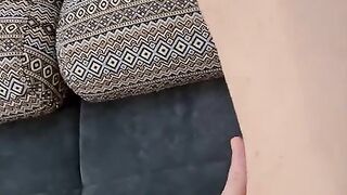 Where is your skinny step mom? She is jumping on my strong cock!