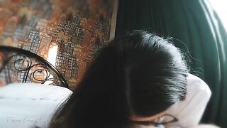 Asian TikTok girl Nastystuf, a dead ringer for a schoolteacher, gets her sweet ass pounded hard